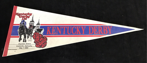 Kentucky Derby 114 Vintage Pennant