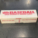 1989 Fleer Baseball Complete Card and Sticker Set