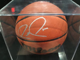 Paul Pierce Boston Celtics Autographed Basketball Beckett Certified in UV Case