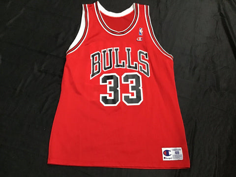 Chicago Bulls Scottie Pippen Men’s 48 Basketball Jersey