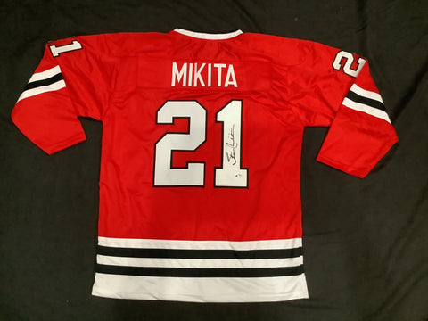 Stan Mikita Chicago Blackhawks Autographed Jersey Certified