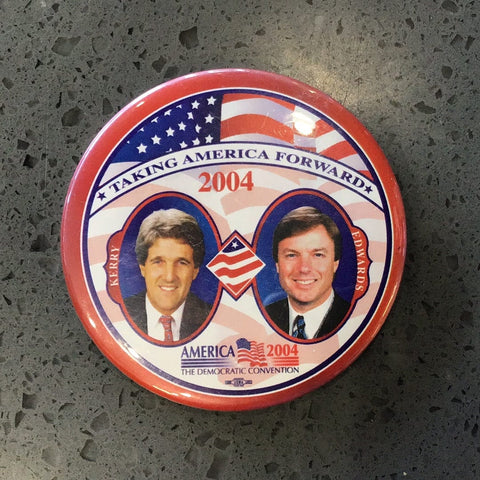 2004 Election Kerry Edwards Button Pin