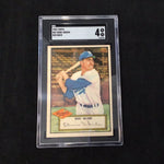 1952 Topps Duke Snider #37 Graded Card SGC 4 (8785)