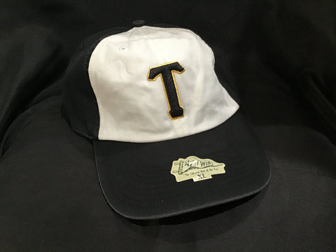 Tucson Toros Black/White Hat Black T Logo Stretch Fit XL