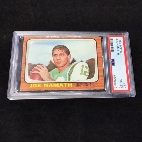 1966 Topps Joe Namath #96 Graded Card PSA 4 (1046)