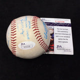 Tommy Helms Autographed Baseball JSA Certified