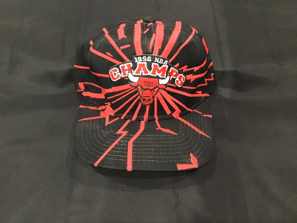 Chicago Bulls Starter Shockwave Earthquake Snapback Hat  display picture 3