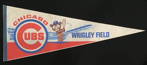 Chicago Cubs Wrigley Field Vintage Pennant