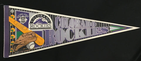 Colorado Rockies Vintage Pennant