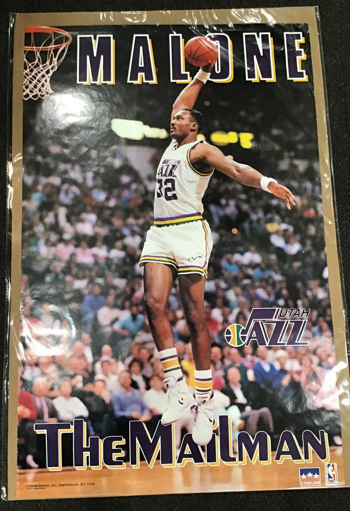 Karl Malone vs. Michael Jordan Poster