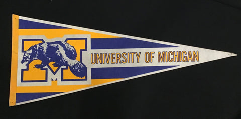 University of Michigan Vintage Pennant