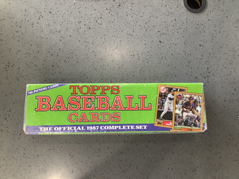 1987 Topps Baseball Complete Sealed Set