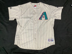 Arizona Diamondbacks 2001 World Series Baseball Jersey Adult XL