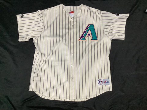 Arizona Diamondbacks 2001 World Series Baseball Jersey Adult XL