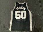 David Robinson #50 San Antonio Spurs Basketball Jersey Size 44