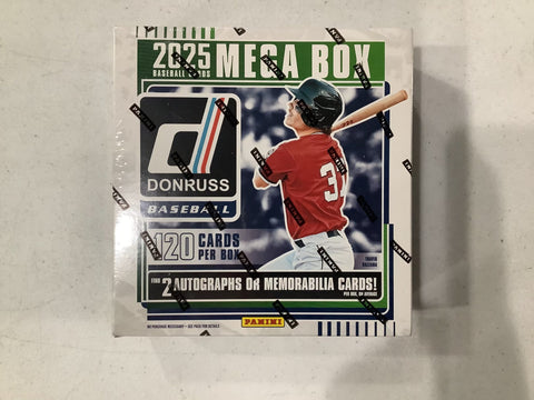 2025 Panini Donruss Baseball Mega Box