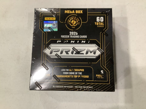 2025 Prizm World Cup Soccer Hobby Mega Box