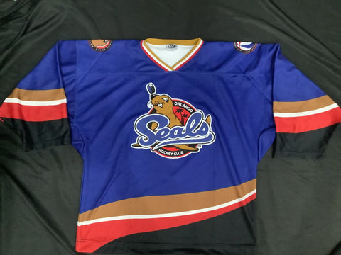 Orlando Seals Hockey Team Jersey Mens Size 56