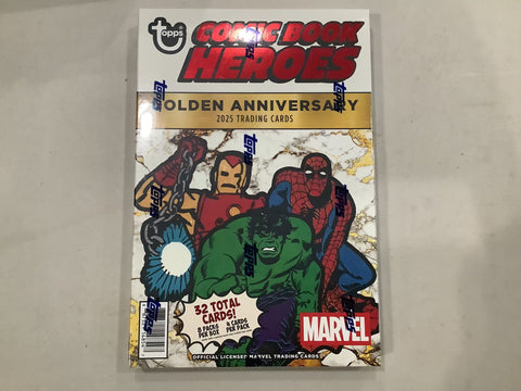 2025 Topps Comic Book Heroes Golden Anniversary Hobby Box