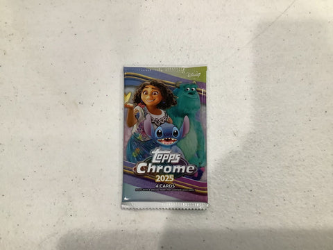 2025 Topps Chrome Disney Blaster Box Pack