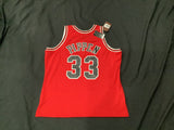 Chicago Bulls Scottie Pippen #33 Basketball Jersey Mens Size 48 NWT