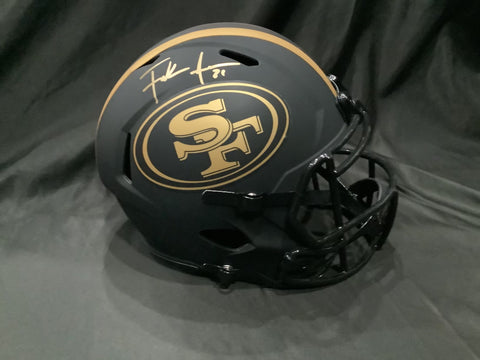 San Francisco 49ers Frank Gore Autographed Replica Helmet