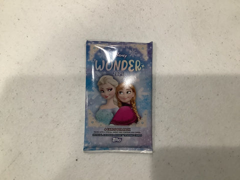 2025 Topps Disney Wonder Winter Mega Box Pack