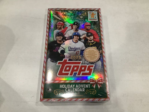 2025 Topps Baseball Holiday Advent Calendar