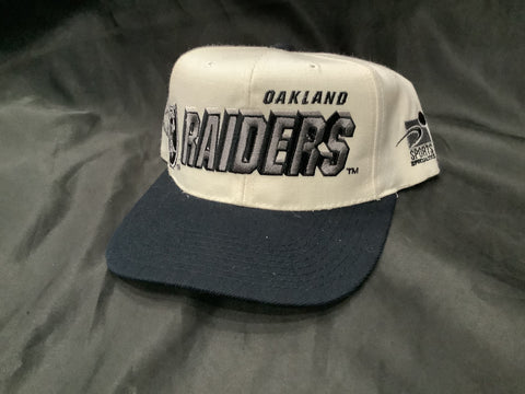 Oakland Raiders Sports Specialties Laser Hat