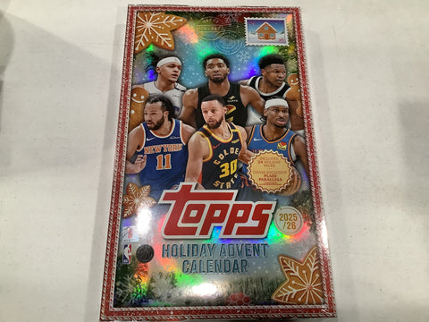 2025-26 Topps Basketball Holiday Calendar