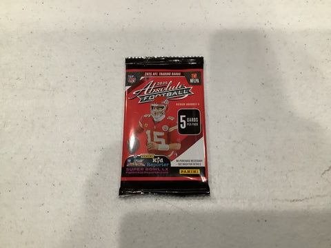 2025 Absolute Football Hobby Gravity Feed Pack