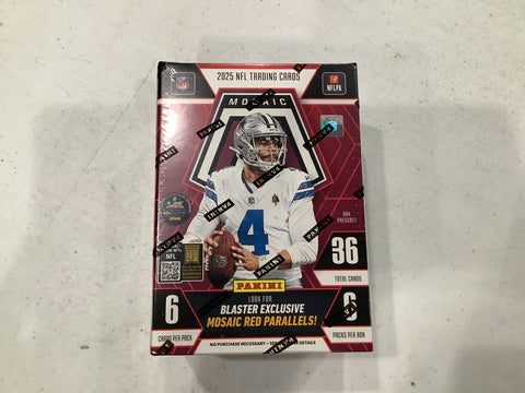 2025 Mosaic Football Hobby Blaster Box