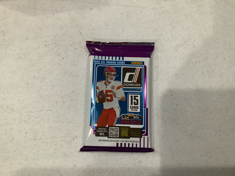 2025 Donruss Football Blaster Box Pack