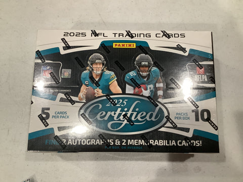 2025 Certified Football Hobby Box