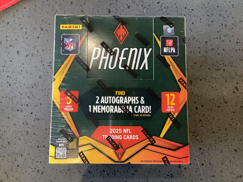2025 Phoenix Football Hobby Box
