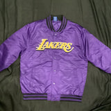 Lakers Bomber Jacket adult Medium NWT