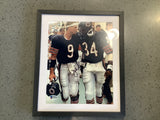 Jim McMahon Chicago Bears #9 Autographed Framed 10x12 Picture
