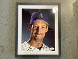 Luis Gonzalez Autographed Framed 10x12 Picture