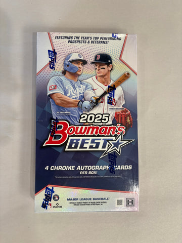 2025 Bowman Best Baseball Hobby Box – Overtime Sports