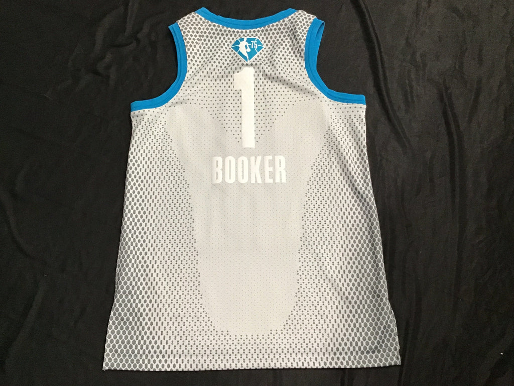 Phoenix Suns Devin Booker Men's Size 48 Allstar Basketball Jersey Overtime Sports Phoenix Suns Devin Booker Men's Size 48 Allstar Basketball Jersey Overtime Sports