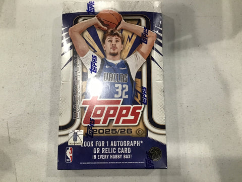 2025-26 Topps Basketball Hobby Box