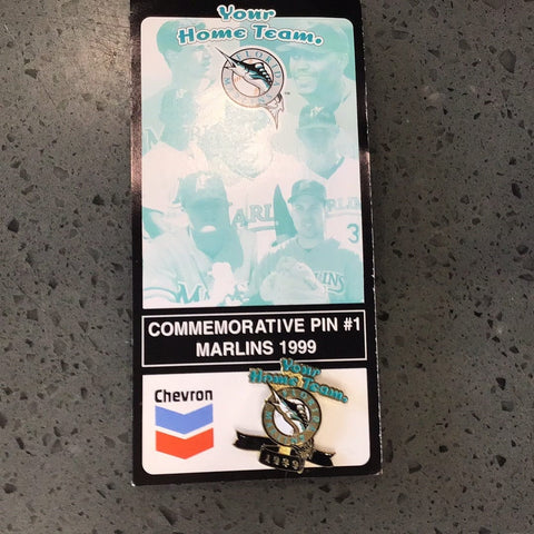 1999 Florida Marlins Your Home Team Pin