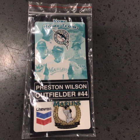 Preston Wilson Florida Marlins Pin