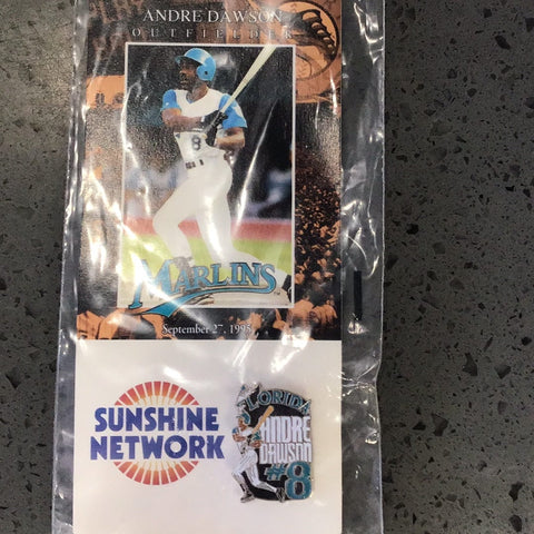 Florida Marlins Andre Dawson Pin