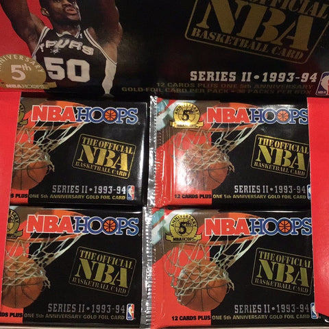 1993-94 NBA Hoops Series II Pack