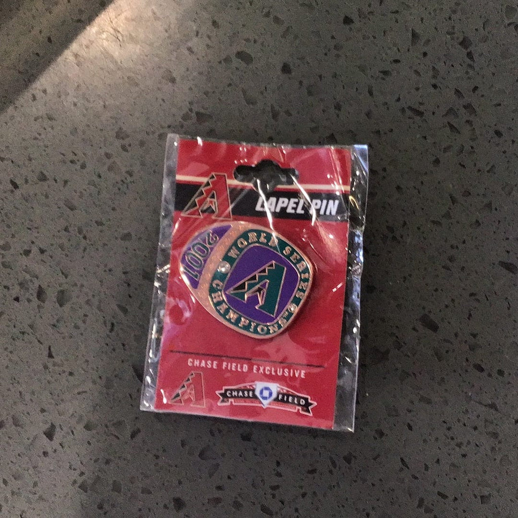 Arizona Diamondbacks 2001 World Series Champions Pin – Overtime Sports