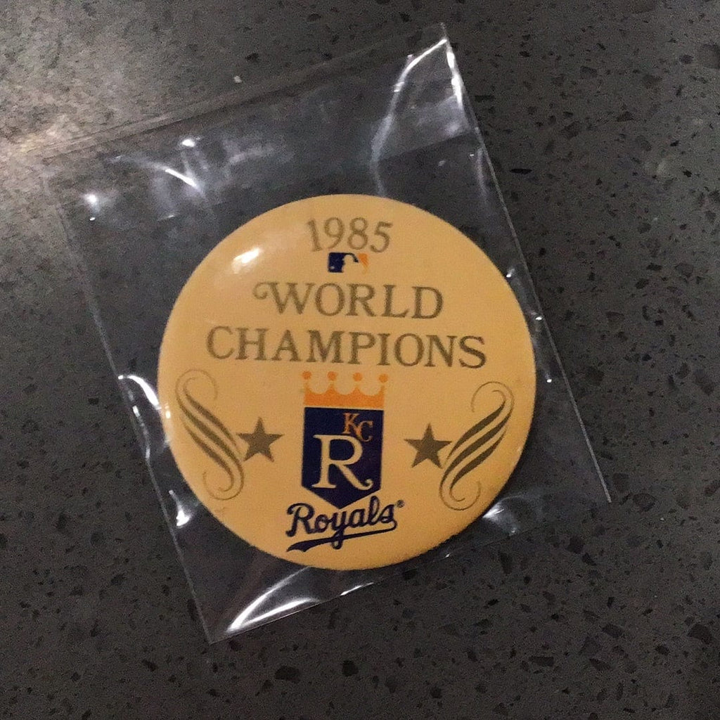 1985 Kansas City Royals World Champions Pin – Overtime Sports