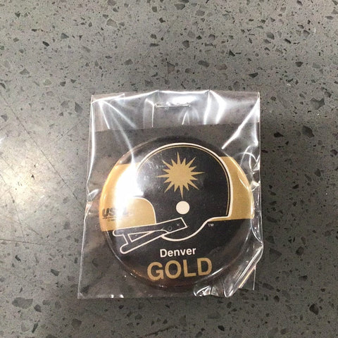Denver Gold USFL Button