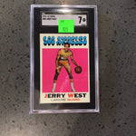 1971-72 Topps Jerry West SGC 7 (0631)