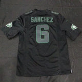 New York Jets Sanchez #6 Stitched Jersey Adult Small